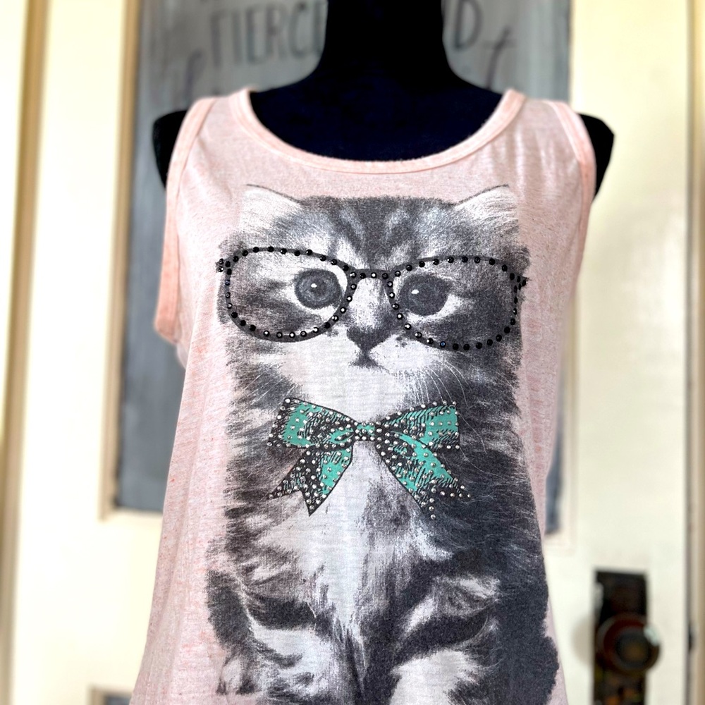 Light pink Chiffon tank top